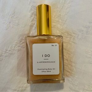Anthropologie I DO Illuminating Body Oil - Shimmering Gold